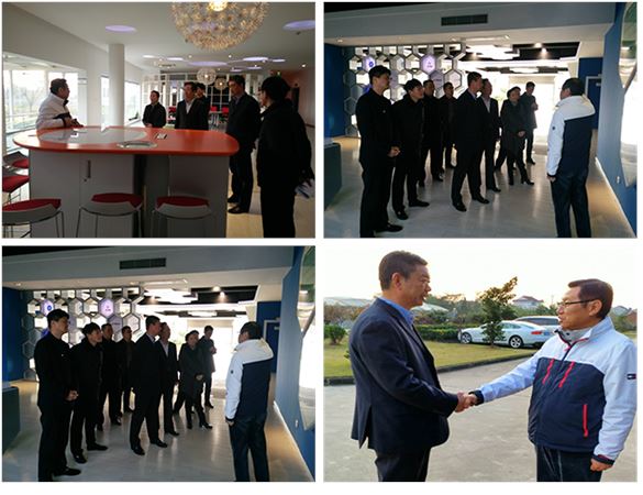 海门市委书记及市长莅临乐鱼（中国）药业指导工作