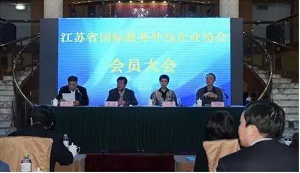 乐鱼（中国）药业参加江苏省外包企业协会会员代表大会